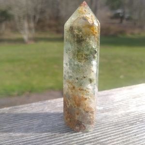 Garden Quartz Tower (Lodolite)